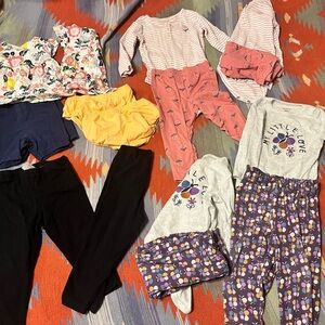Kids Clothing Bundle - Floral, Stripes, and Patterns